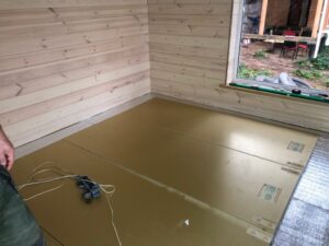 Электрическая панель. Теплый пол для отопления каркасных домов. Отопление деревянного дома Хотпанел