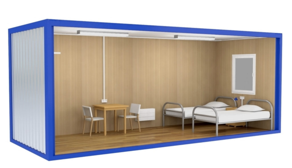 Обогрев вагон-бытовки