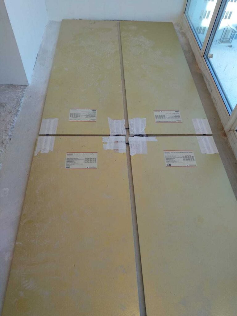 Теплый пол на балкон. Объединение балкона с комнатой