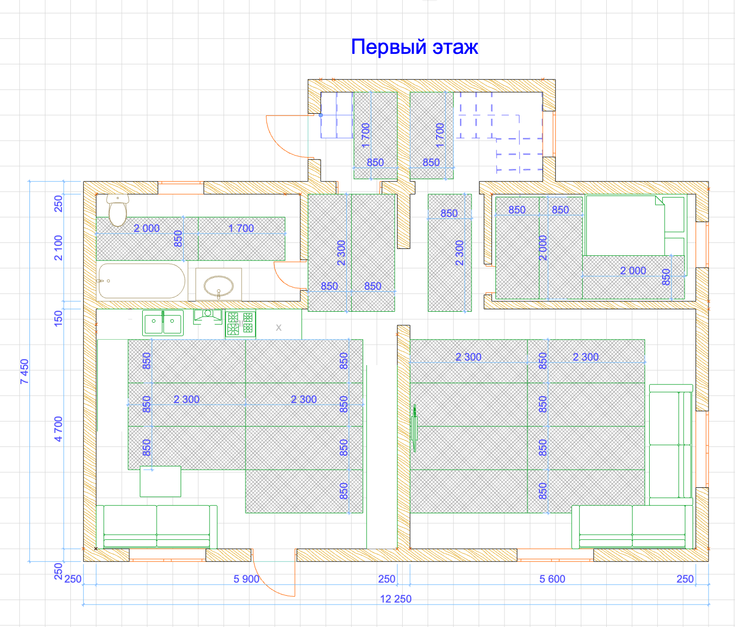 Отопление дома из оцилиндрованного бруса