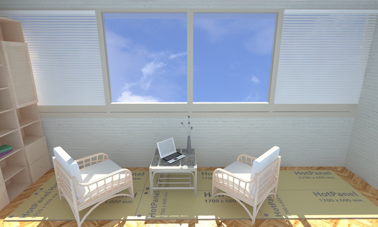 Теплый пол на балкон