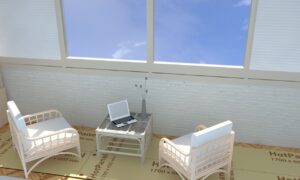 Теплый пол на балкон ил электрических панелей Хотпанел