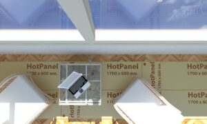 Теплый пол на балкон ил электрических панелей Хотпанел