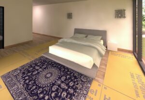 Теплый пол под ковер