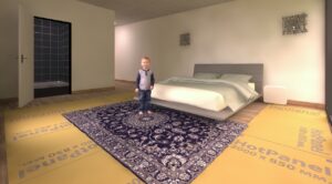 Теплый пол под ковер из электрических панелей Хотпанел