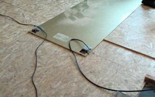 Отопление дома из СИП панелей электрическими теплыми полами Хотпанел