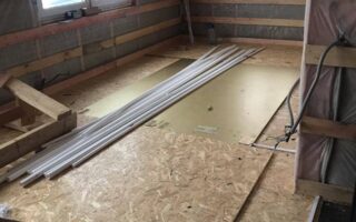 Отопление дома из СИП панелей электрическими теплыми полами Хотпанел