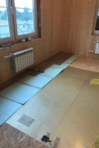 Отопление дома из СИП панелей электрическими теплыми полами Хотпанел