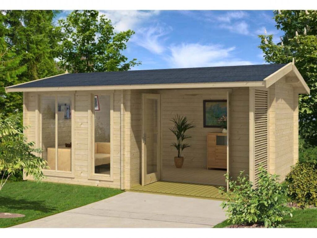 Преимущества одноэтажных домов из бруса