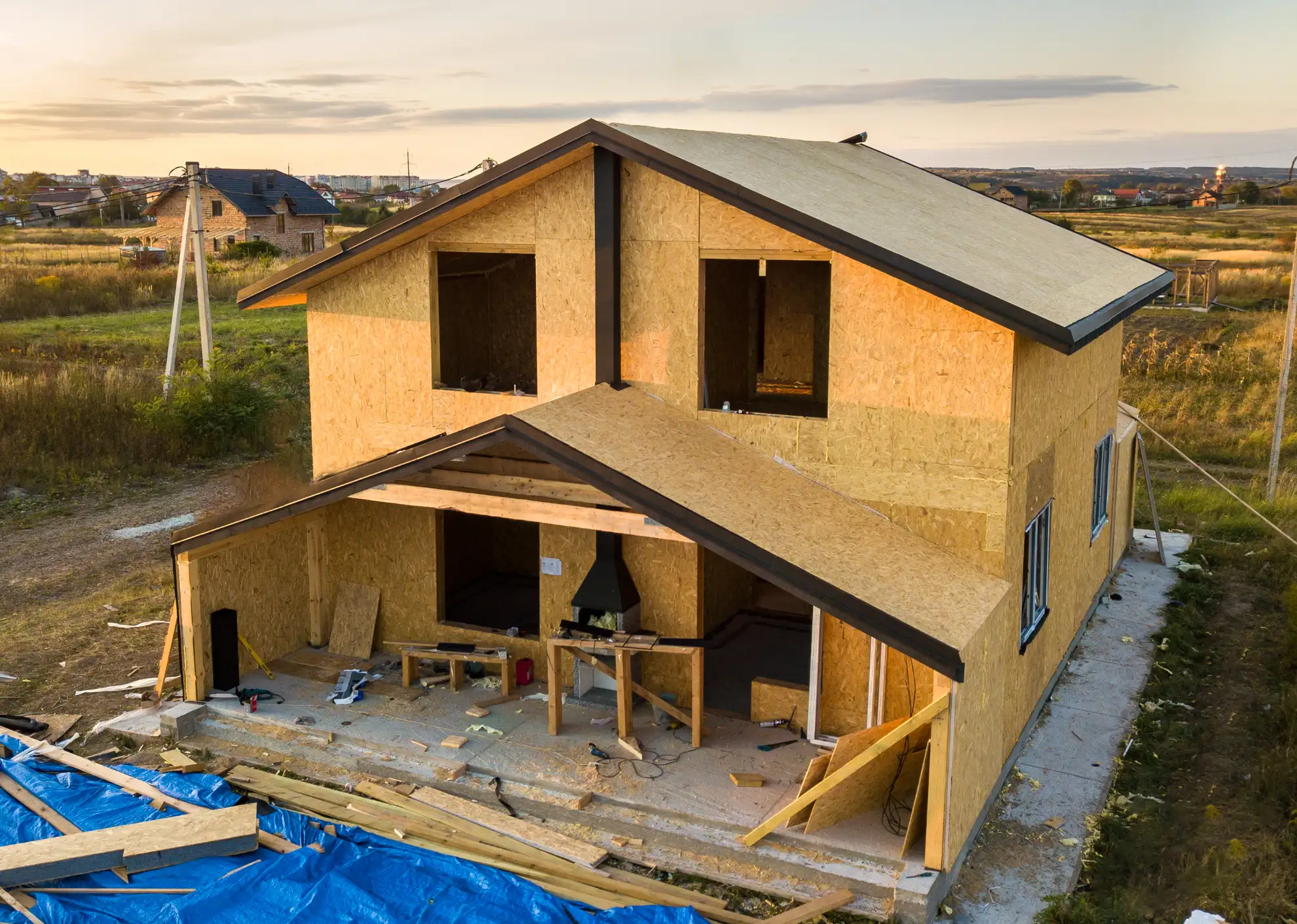 Особенности строительства дома из СИП-панелей