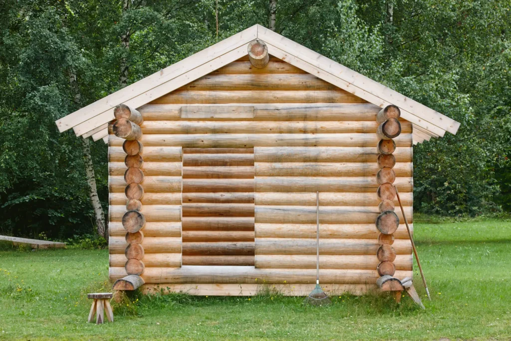 Баня из бруса