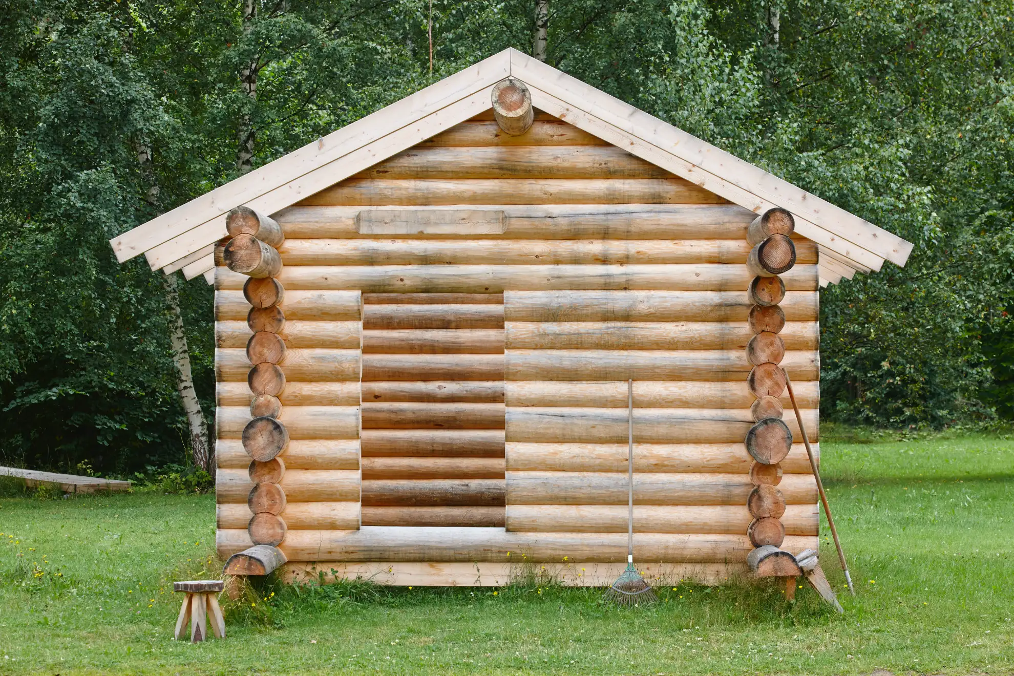 Баня из бруса