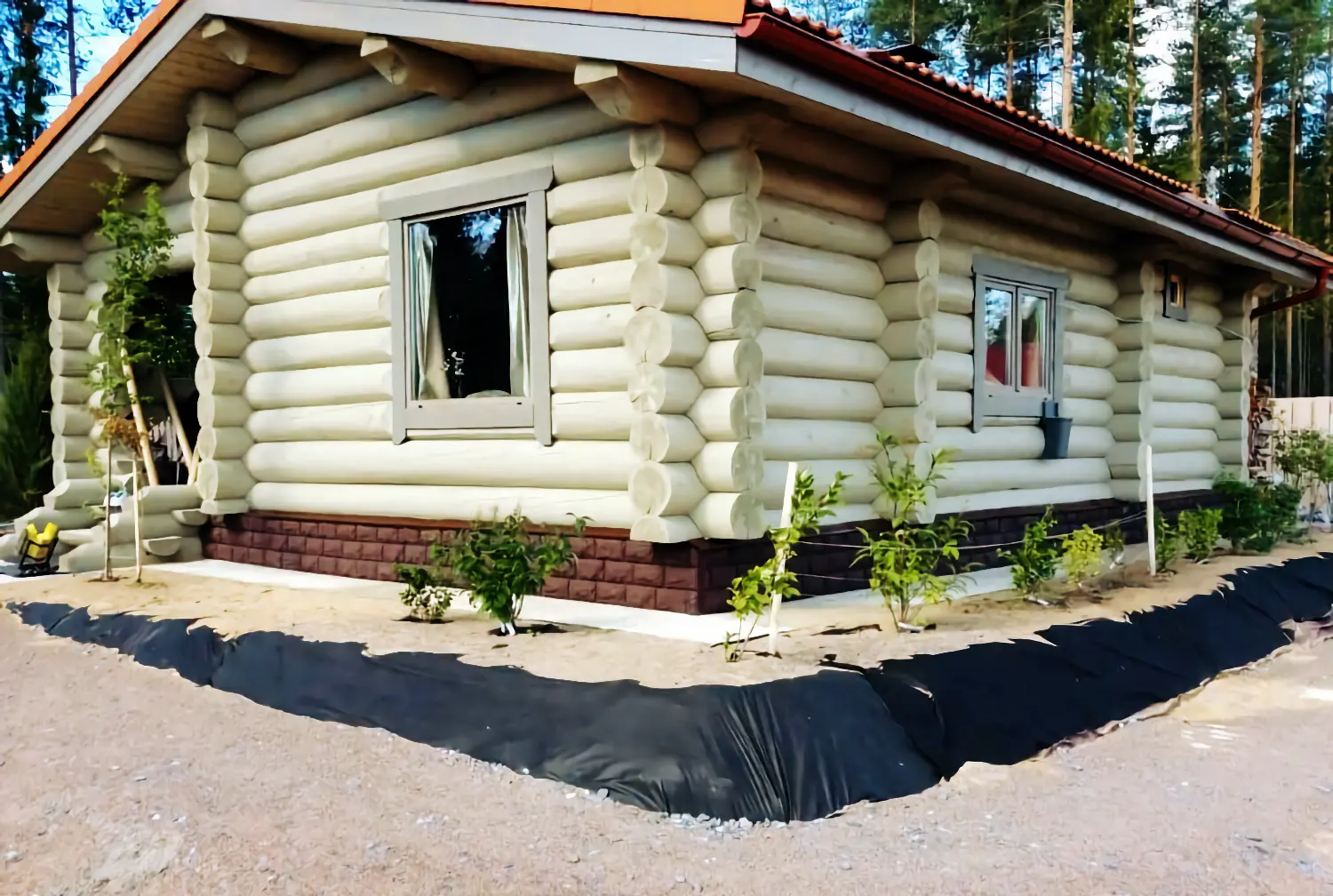 Утепление цоколя в деревянном доме