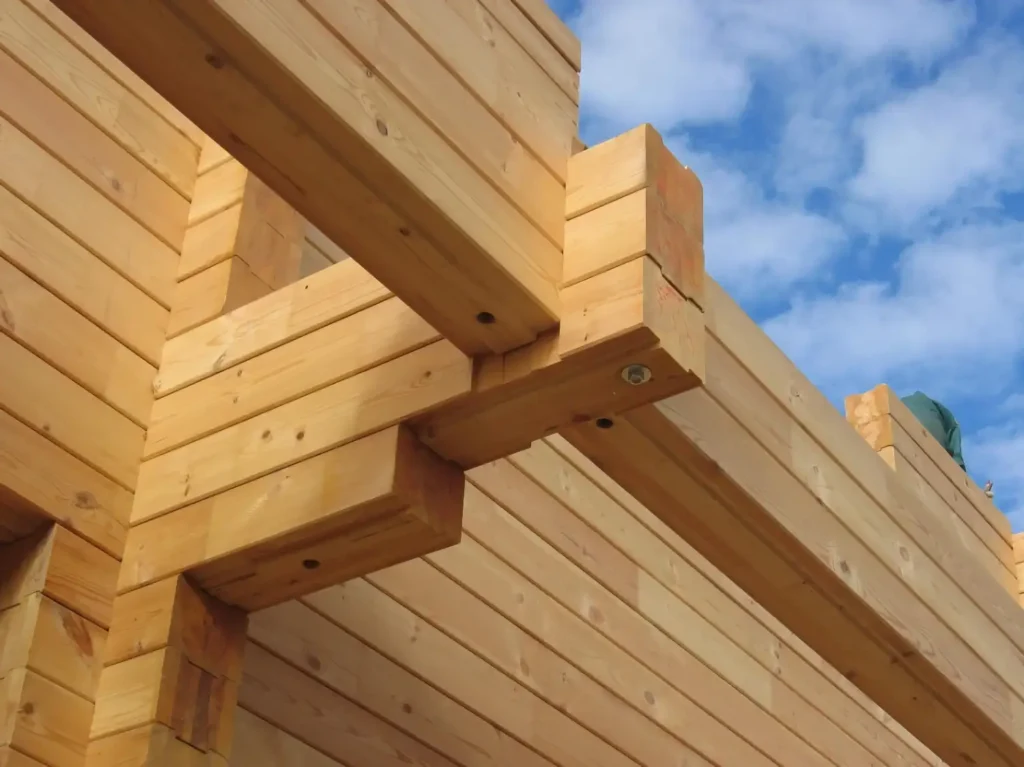 Стены из бруса