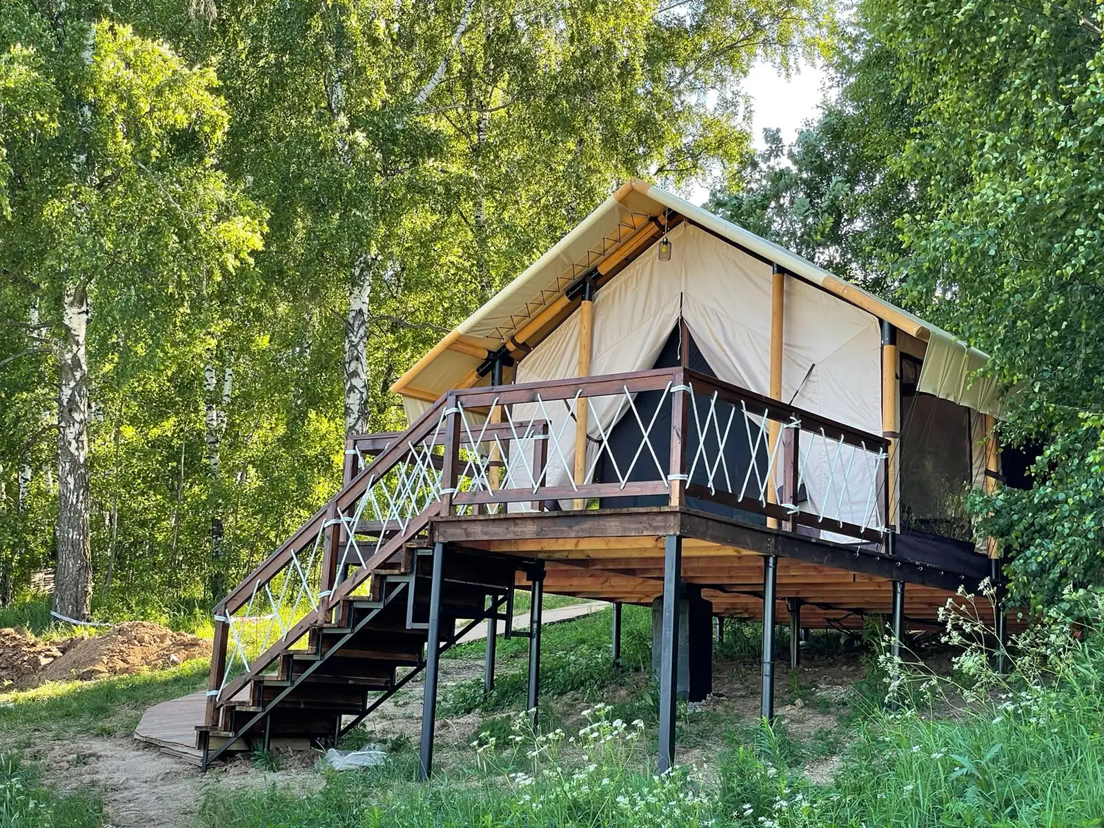 Отопление глэмпинга