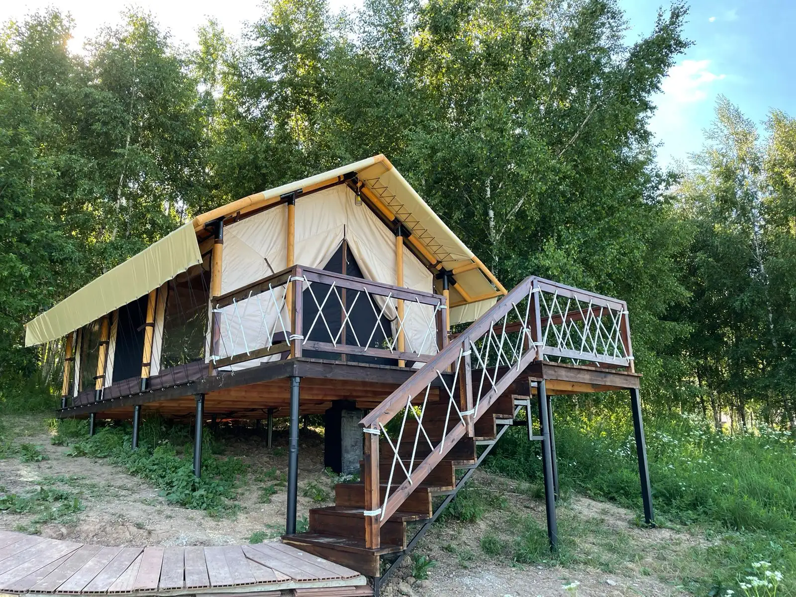 Отопление глэмпинга