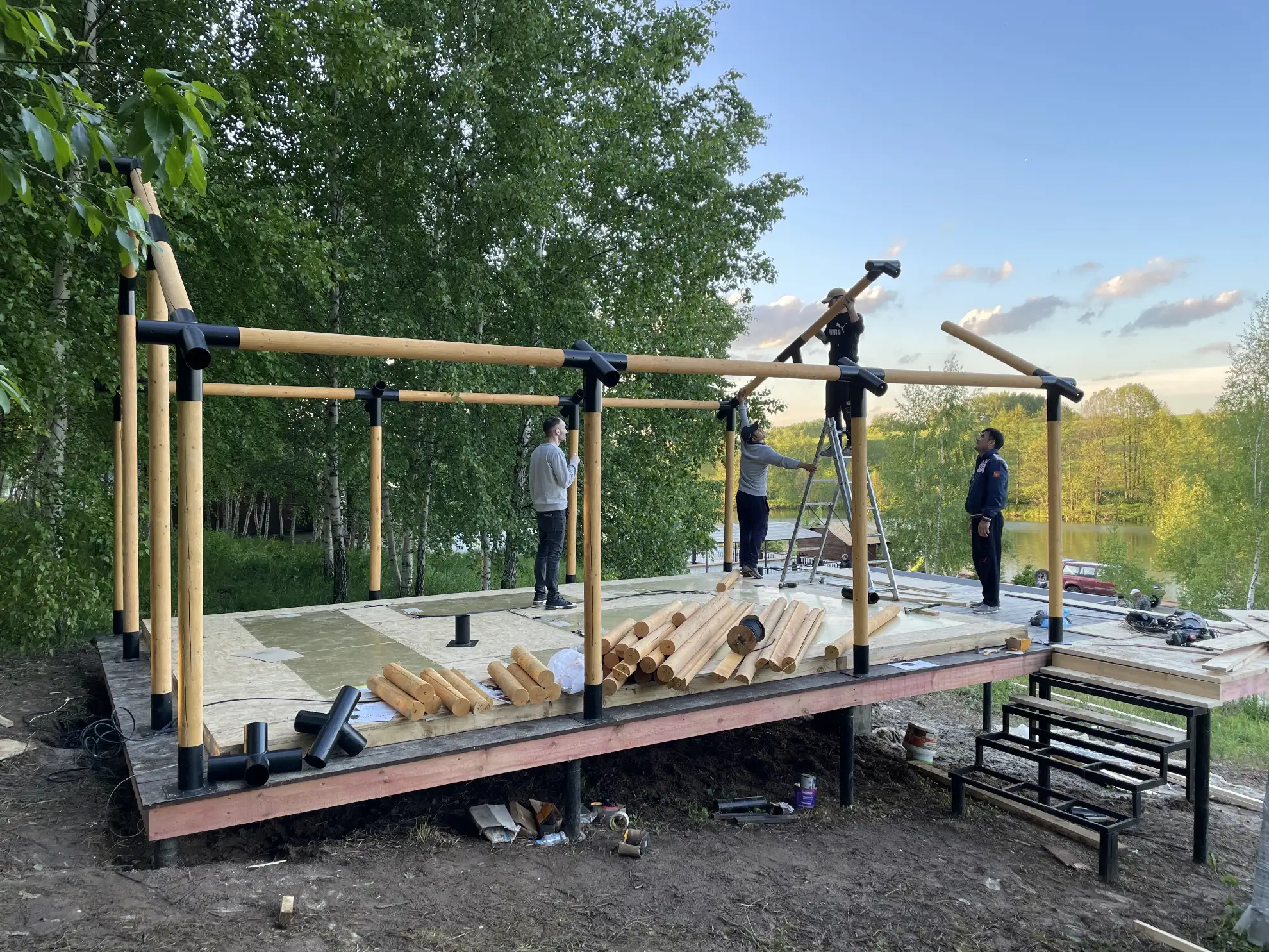 Отопление глэмпинга