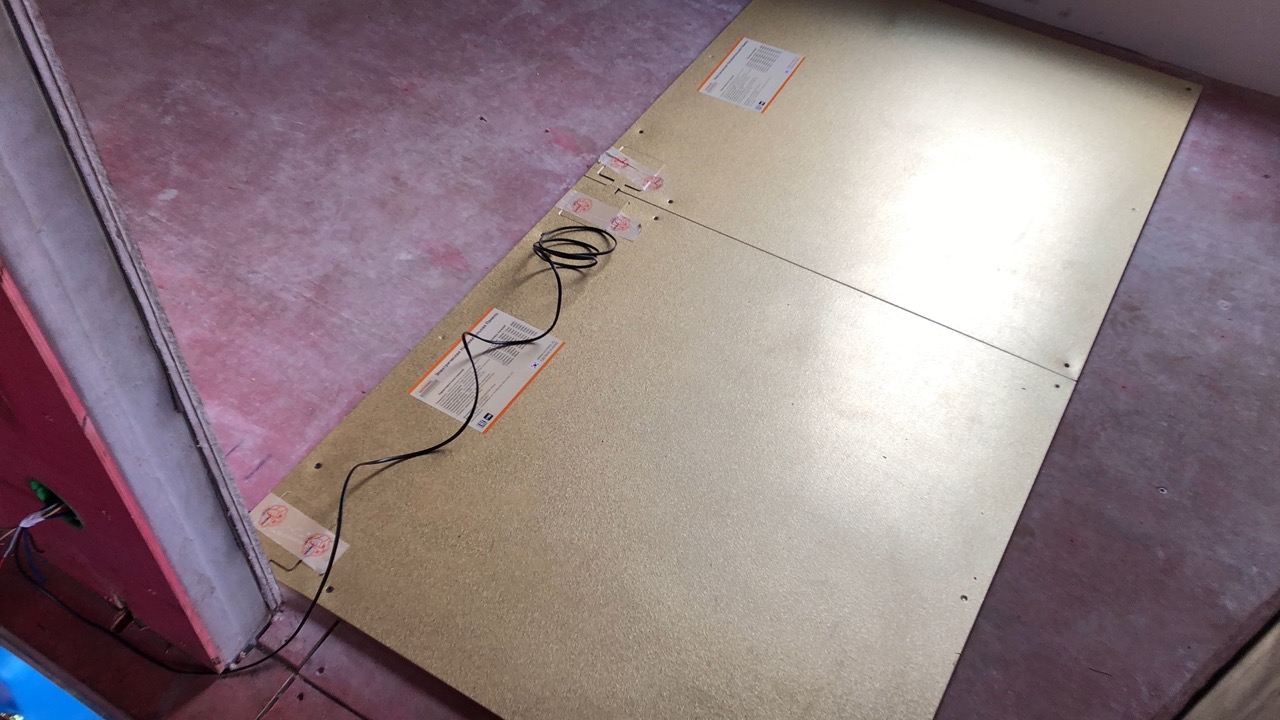 Отопление хаусбота, дома на воде.