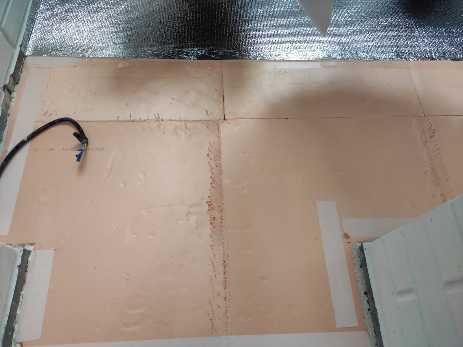 Теплый пол на балконе