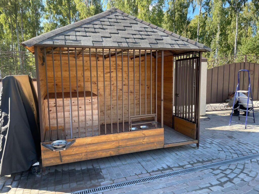 Теплый пол для собачьей будки или вольера. Теплая будка для собак.