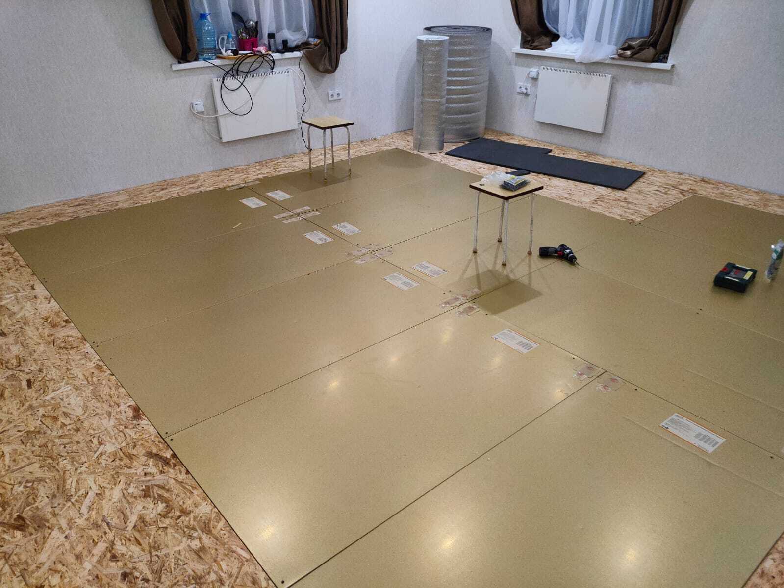 Отопление каркасного дома электричеством. Теплый пол на деревянный пол