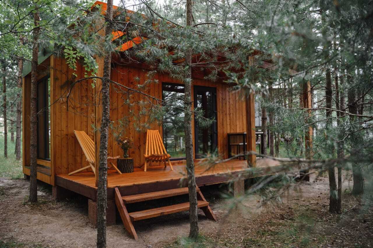 Отопление каркасного глэмпинга