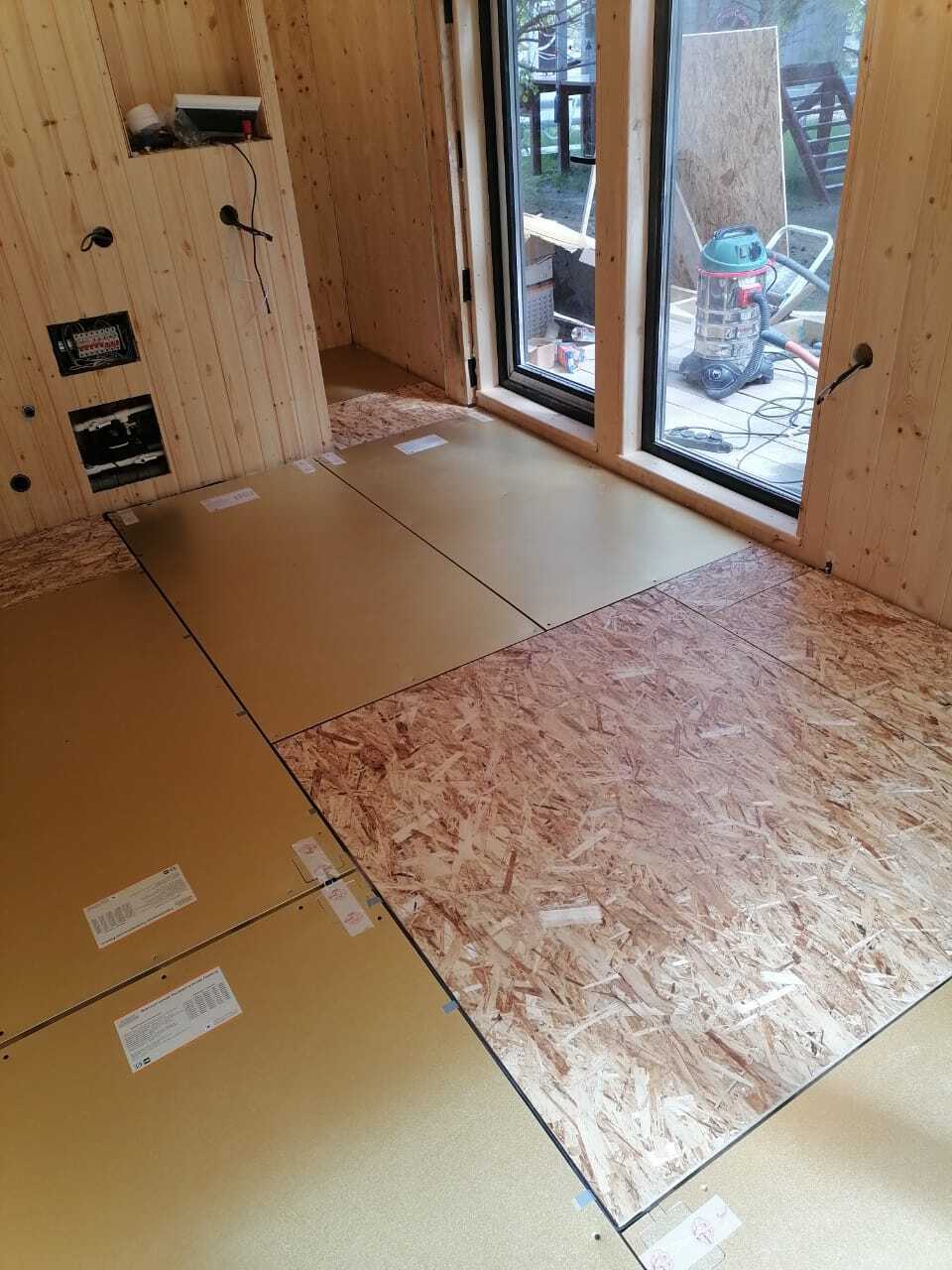 Отопление каркасного глэмпинга