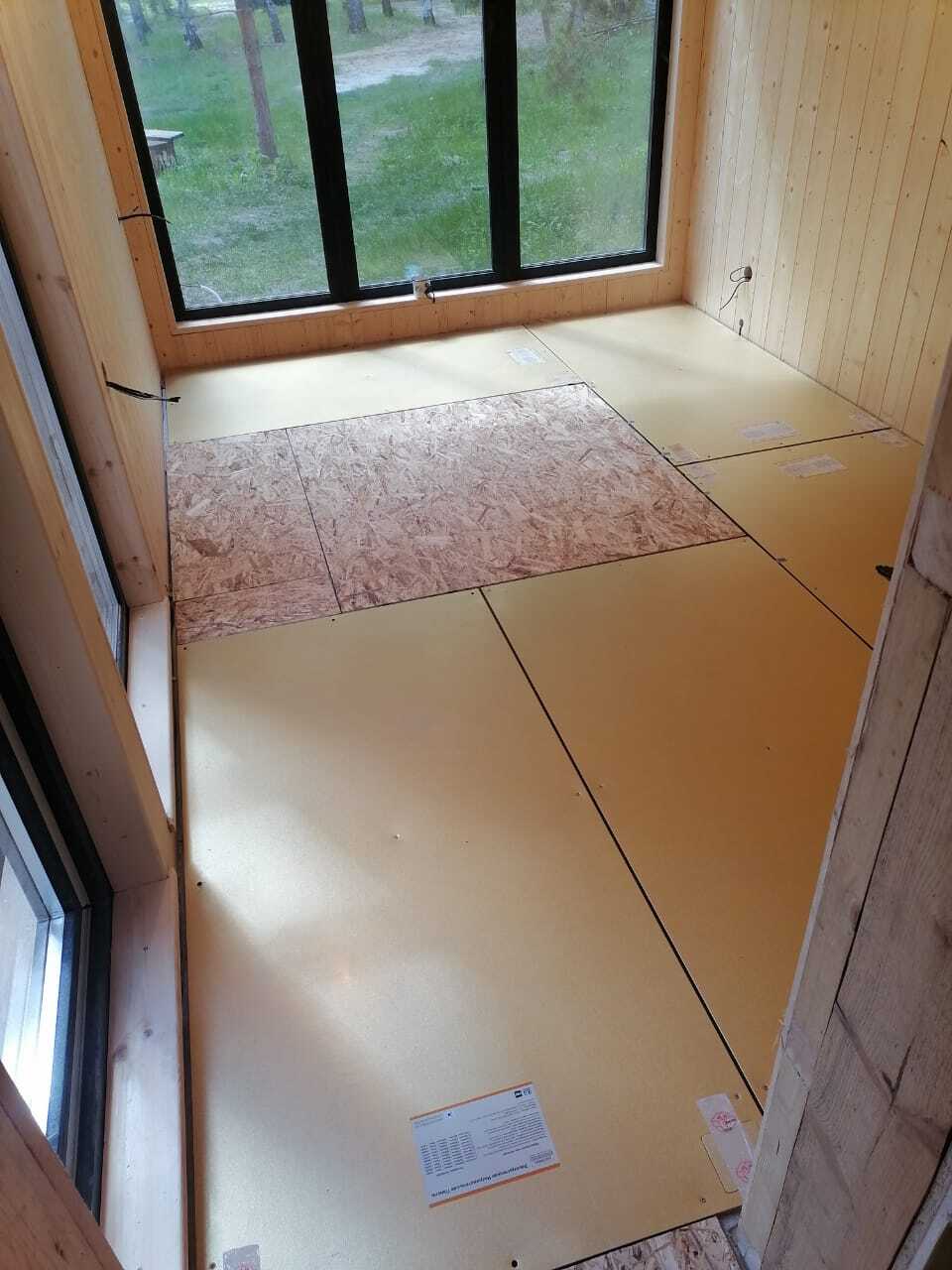 Отопление каркасного глэмпинга