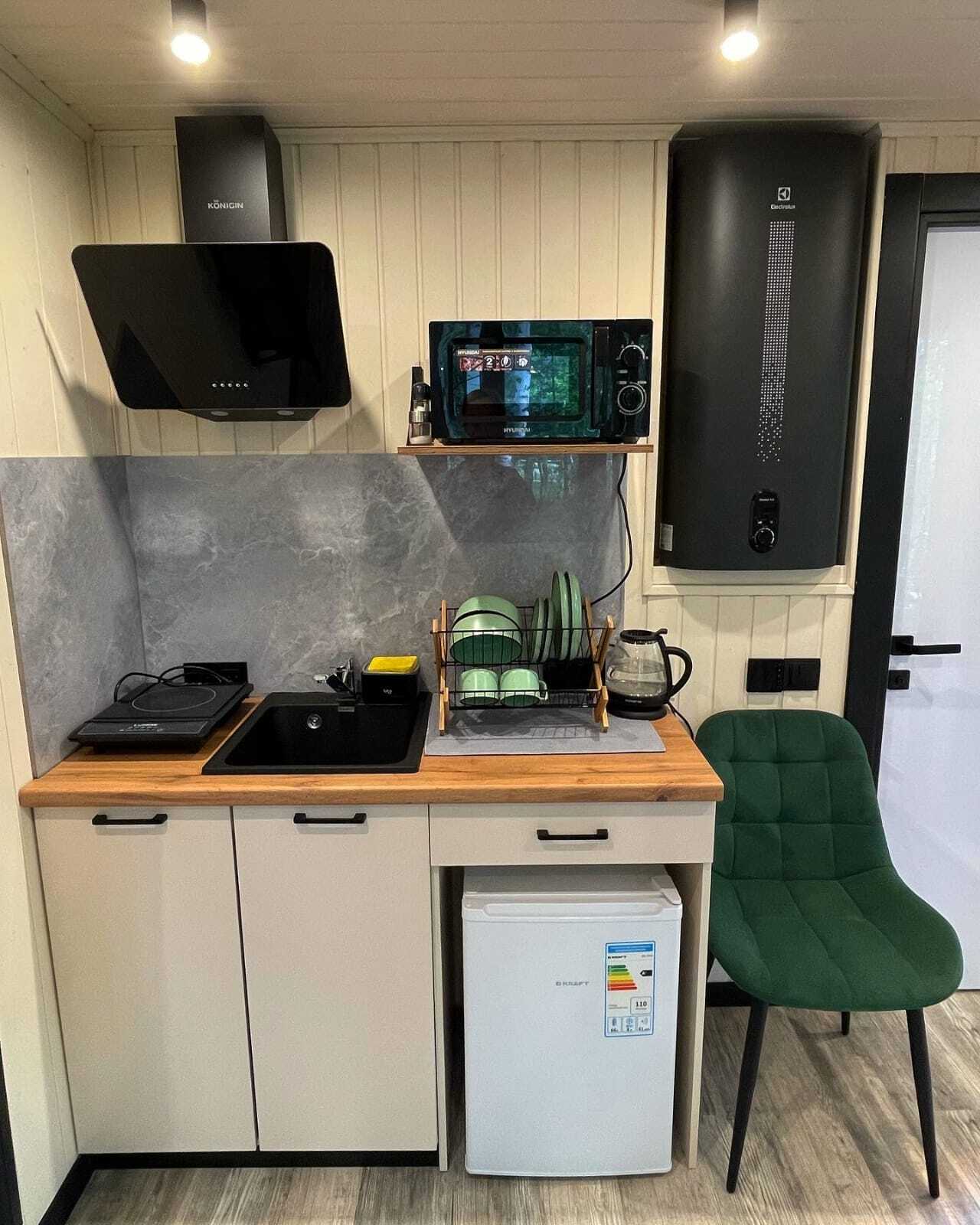 Отопление каркасного глэмпинга