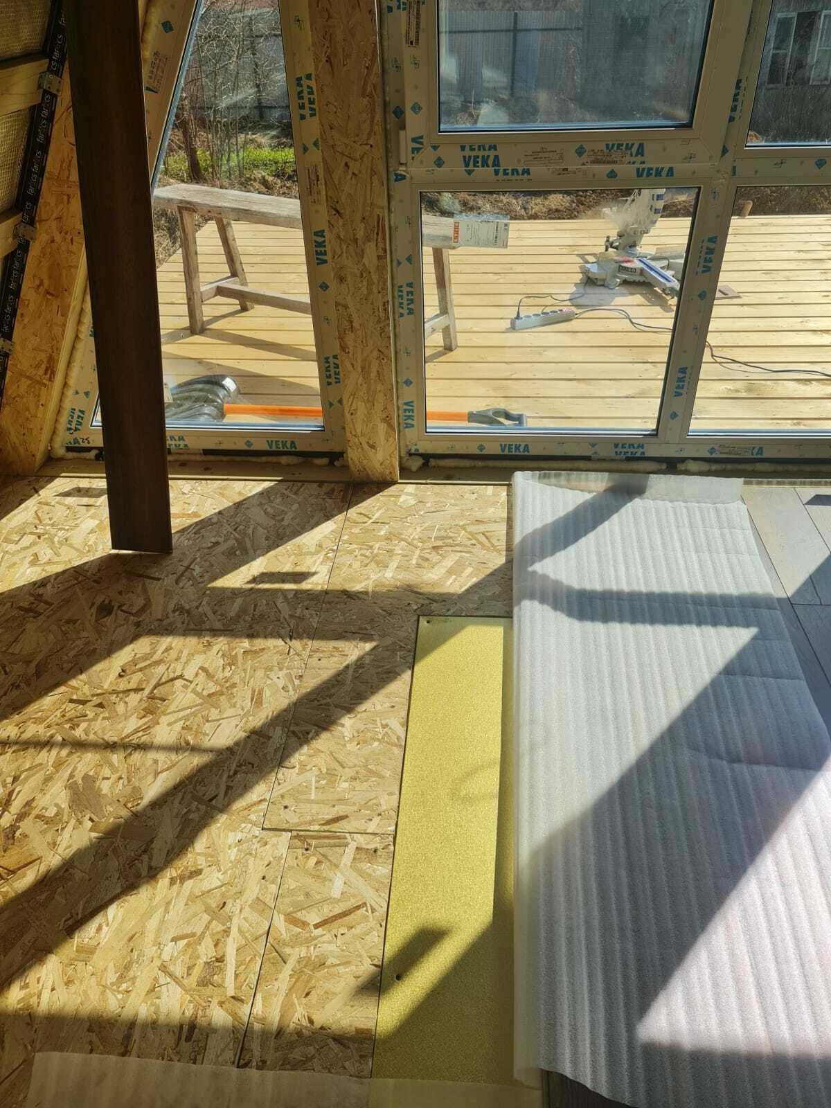 Отопление А-Фрейм дома электричеством