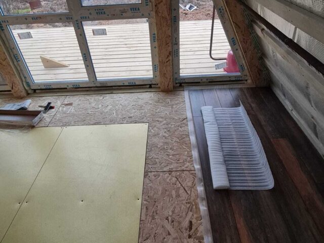 Отопление А-Фрейм дома электричеством