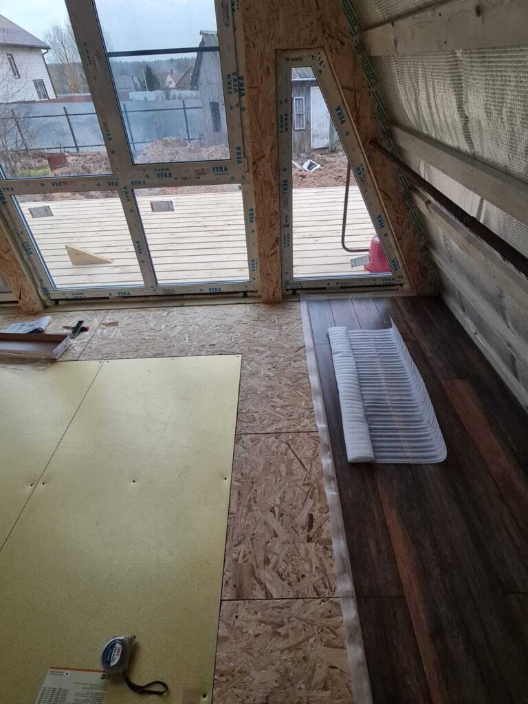 Отопление А-Фрейм дома электричеством