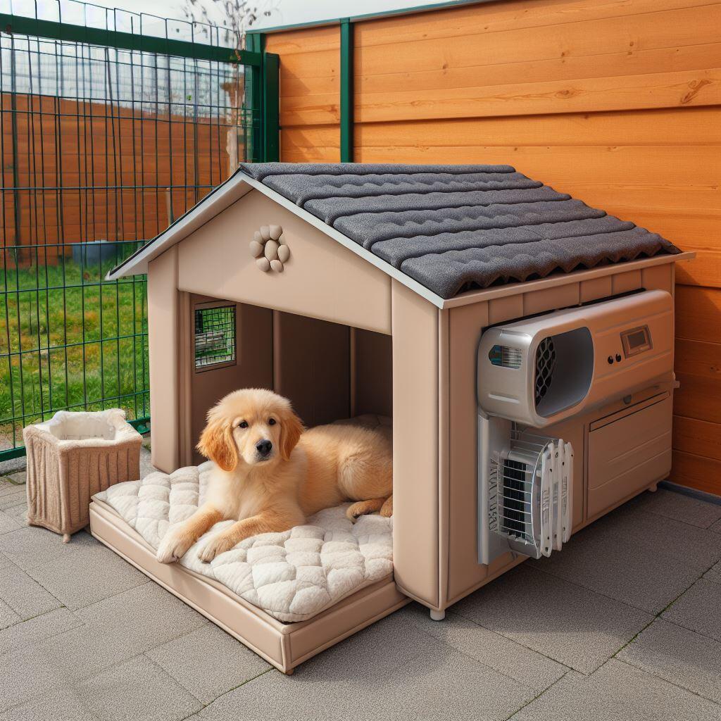 Подогрев пола в собачьей будке