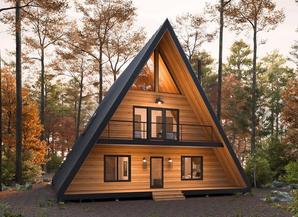 Отопление А-фрем дома