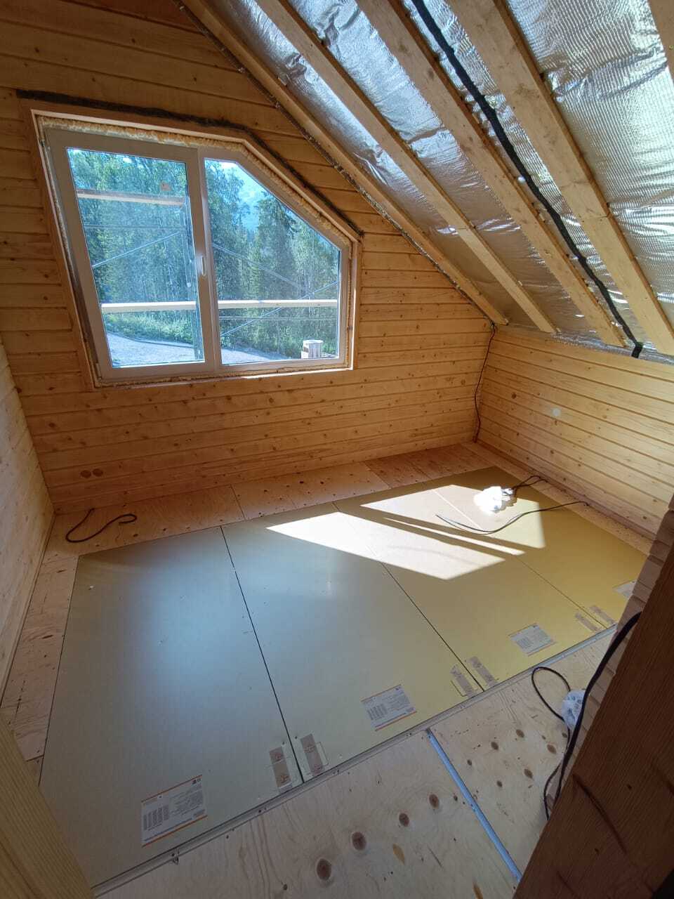 Отопление деревянных домов электрическими панелями Хотпанел