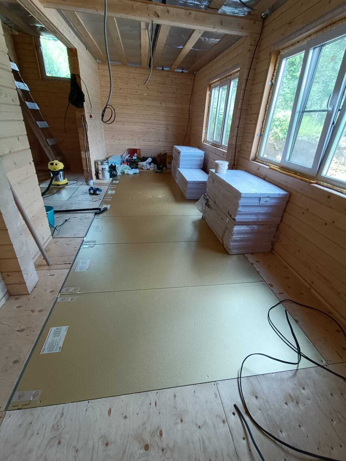 Отопление деревянных домов электрическими панелями Хотпанел