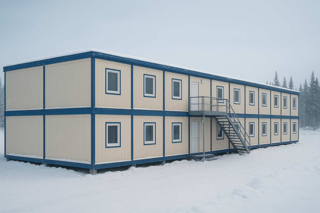 Отопление модульных зданий