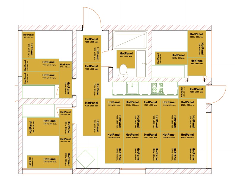 Теплый пол Хотпанел